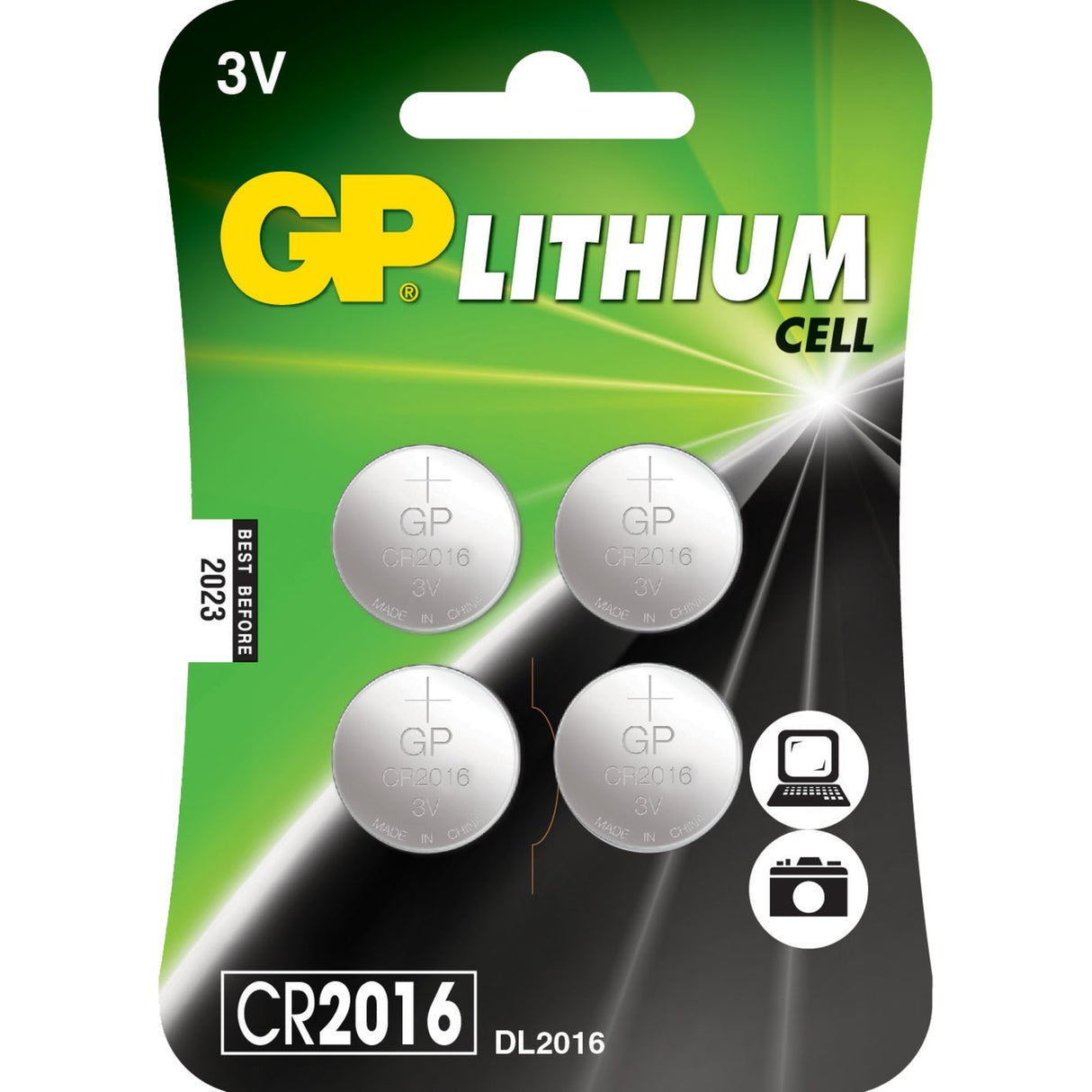 GP -Batterien CR2016