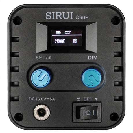 Sirui bi-color led spot lamp c60b
