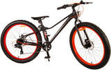 Volare Gradient Children's Bicycle - Drenge - 26 tommer - Black Orange - 7 Speed ​​- Prime Collection