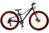 Volare Gradient Children's Bicycle - Drenge - 26 tommer - Black Orange - 7 Speed ​​- Prime Collection