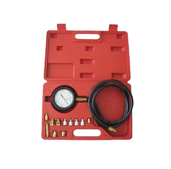 Hc oliedrukmeter 0-35bar 12 adapters