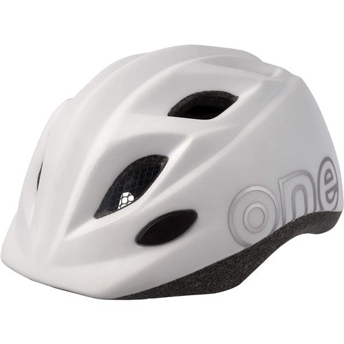 Barnhjälm XS 46-53cm Bobike One Plus Matt White