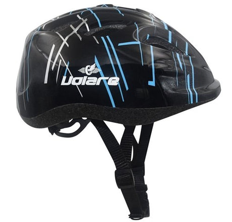 Volare kinderhelm 47-51cm zwart