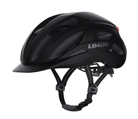 Limar helm torino l 57-61 mat zwart met led