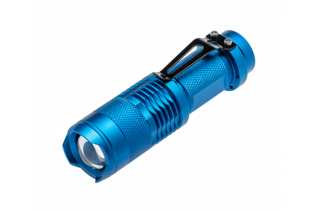 Hogert aluminium zaklamp 5w 250lm zonder batterij