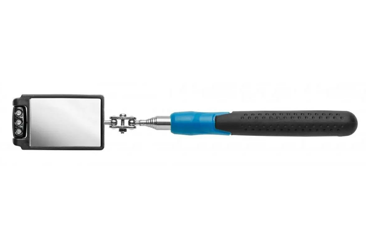 Hogert inspectiespiegel 50 x 80mm led