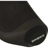 Brooks behandelt ergonomische Kambiumgriffe 130 mm schwarz