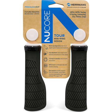 Herrmans handvat nucore tour grip herramns nucore tour 130mm wave black