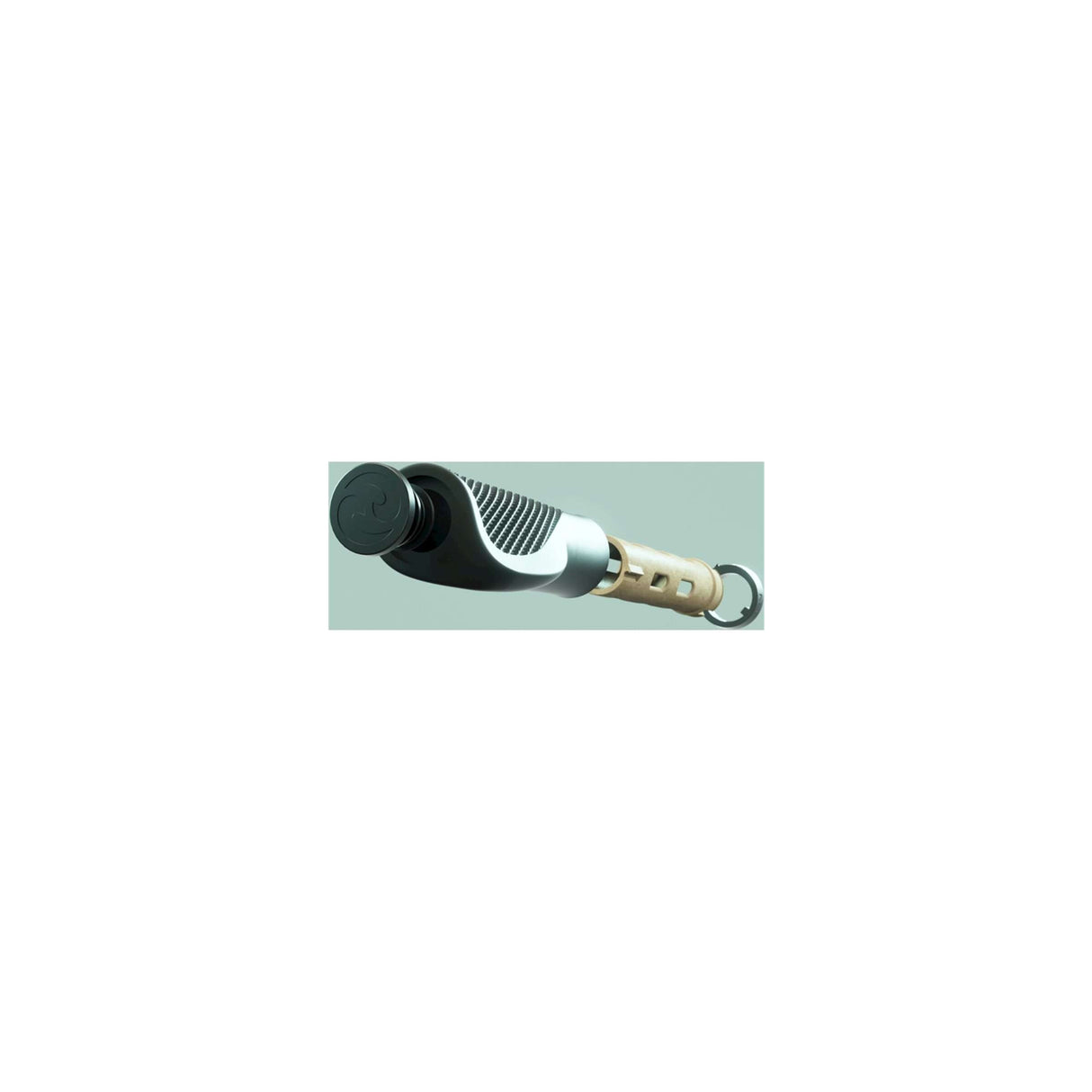 Herrmans handvatset nucore town wave 90 130mm zwart