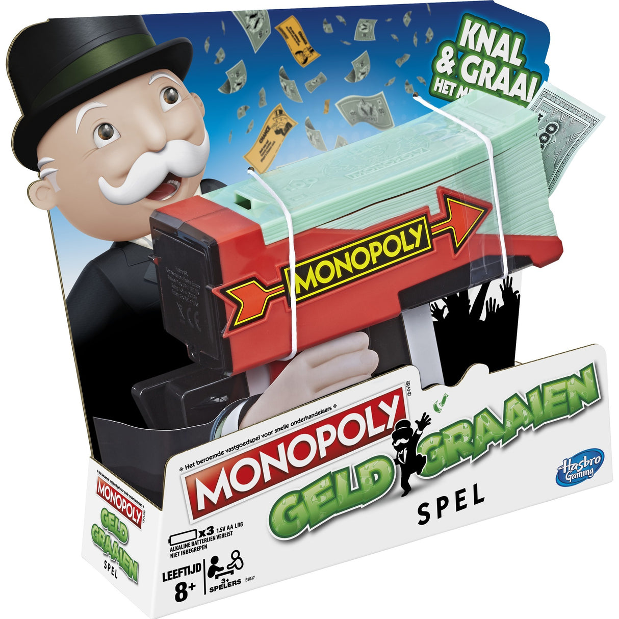 Hasbro Monopoly grabbing money