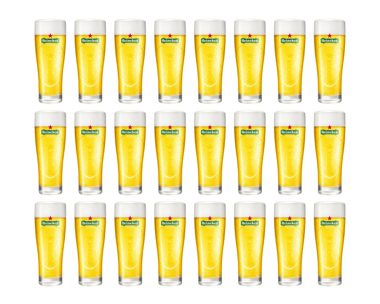 Heineken ellipse glas (24x 25cl)