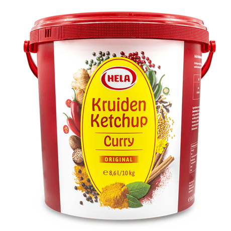 Hela curry kruiden ketchup original (10 kg)