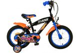 Hot Wheels Children's Bike Boys 14 tum Black Two Hand Brakes