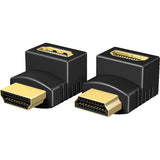 Eisige Box 2x HDMI -Eckadapter