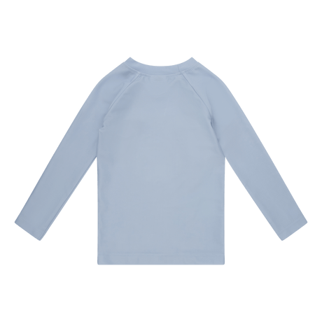 Pure tones | lichtblauw uv zwemshirt met lange mouwen