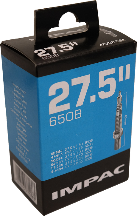 Impac (schwalbe) binnenband sv21 27.5 inch (40 60-584) 40mm