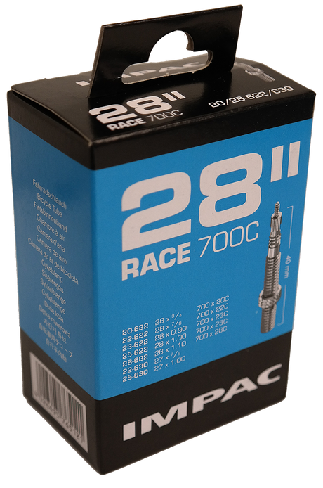 Impac Binnenband (by Schwalbe) SV28 Race, 28x1 ETRTO 20 28-622 630, Ventiel: Frans 40mm