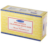 01406 vfm californische witte salie - satya nag champa wierook stokjes