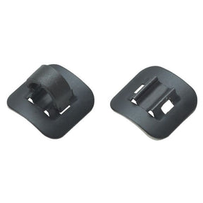 Jagwire alloy stick-on cable guide (4pcs) - black
