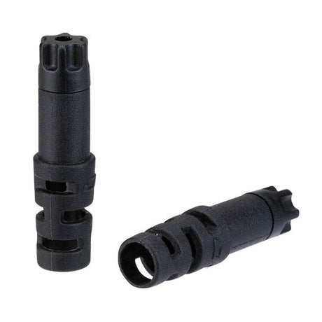 Jagwire end caps anti-kink - 4,5mm shift (braided) - plastic (30pcs) - black