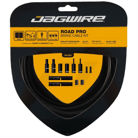 Jagwire road pro brake kit - stealth black