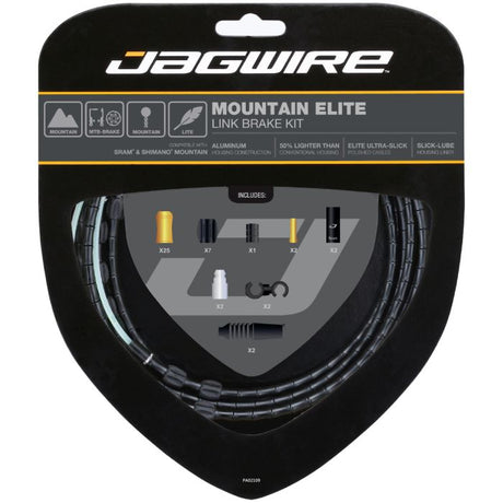 Jagwire mountain elite link brake kit - black