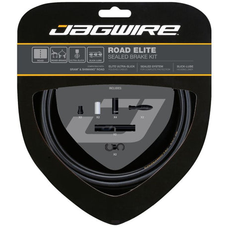 Jagwire road elite sealed brake kit - stealth black