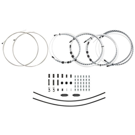 Jagwire 2x elite link shift kit - gray