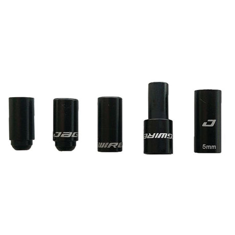 Jagwire road elite link brake end cap pack (12pcs) - black