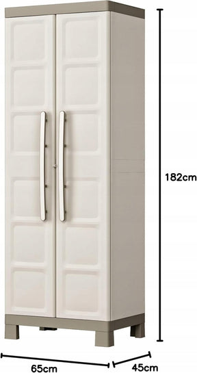 Abi keter hoogwaardig knet xl 45 x 65 x 182 cm het