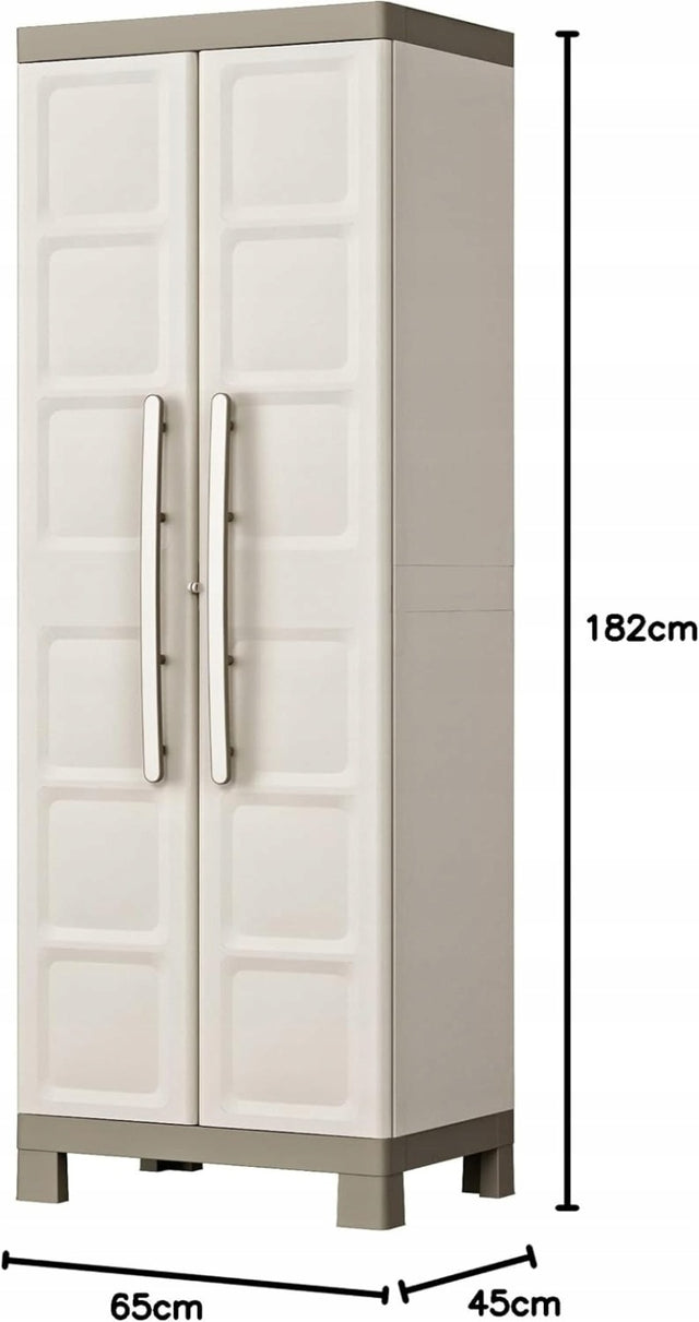 Abi keter hoogwaardig knet xl 45 x 65 x 182 cm het