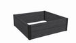 Keter groenten, verhoogd grafiet maple square 106 x 106 x 32cm