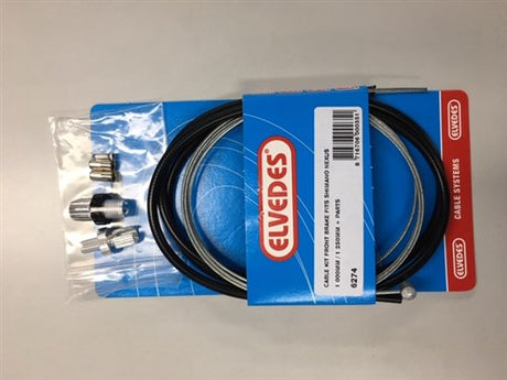 Elvedes voor remkabel nexus zwart 6274
