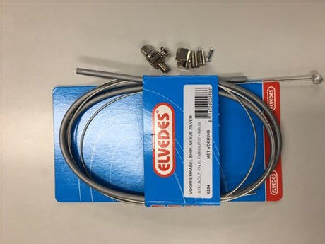 Voor remkabel nexus rollerbrake cpl. zilver 6284
