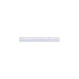 Elvedes rem buitenk 5mm zilver (10m) gevlochten 182038-10