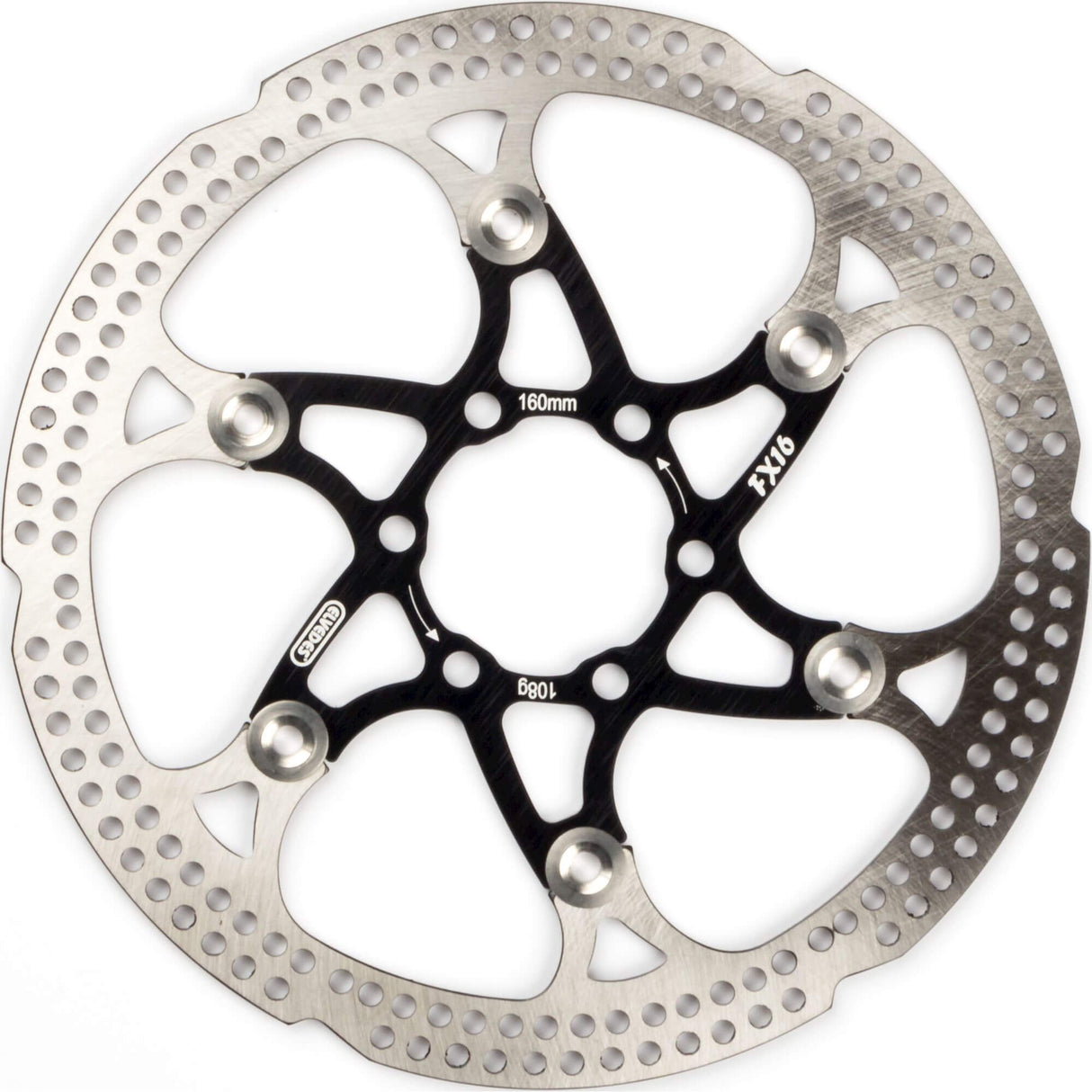 Elvedes FX Brake DISC 160 mm 108gr. Black 2015146