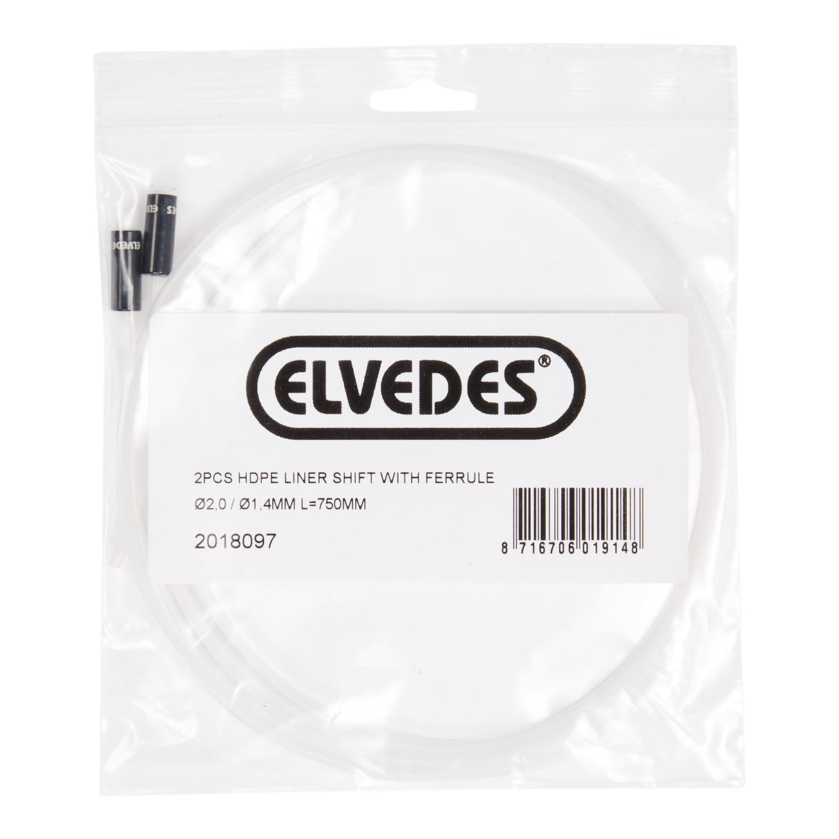 ELVEDES LINER SCHAKEL 2 1,4 mm (2) 750 mm HDPE+HAT 2018097