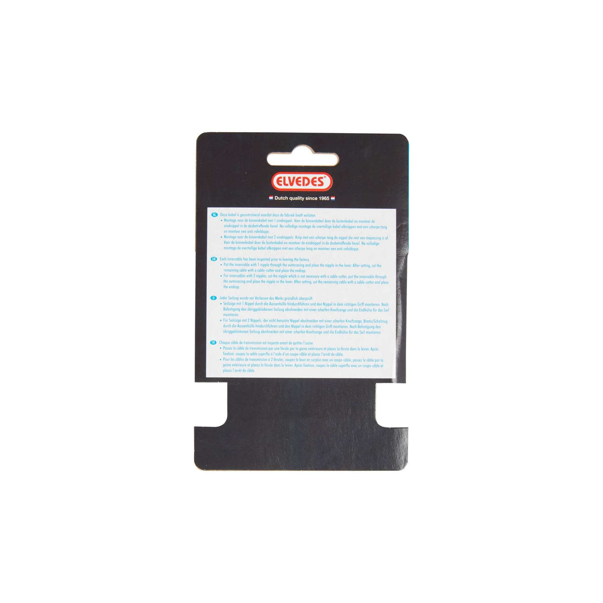 Versnellings binnenkabel rvs 2 nippels 3 meter 6451 72rvs 3m