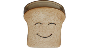 Vase bread stoneware brown 15.5x6.9x17.1cm