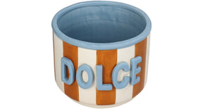 Planter dolce dolomite multi 14.2x14.2x11.5cm