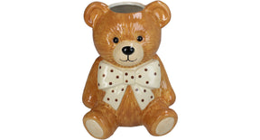 Vase bear dolomite brown 18.2x17x23.3cm