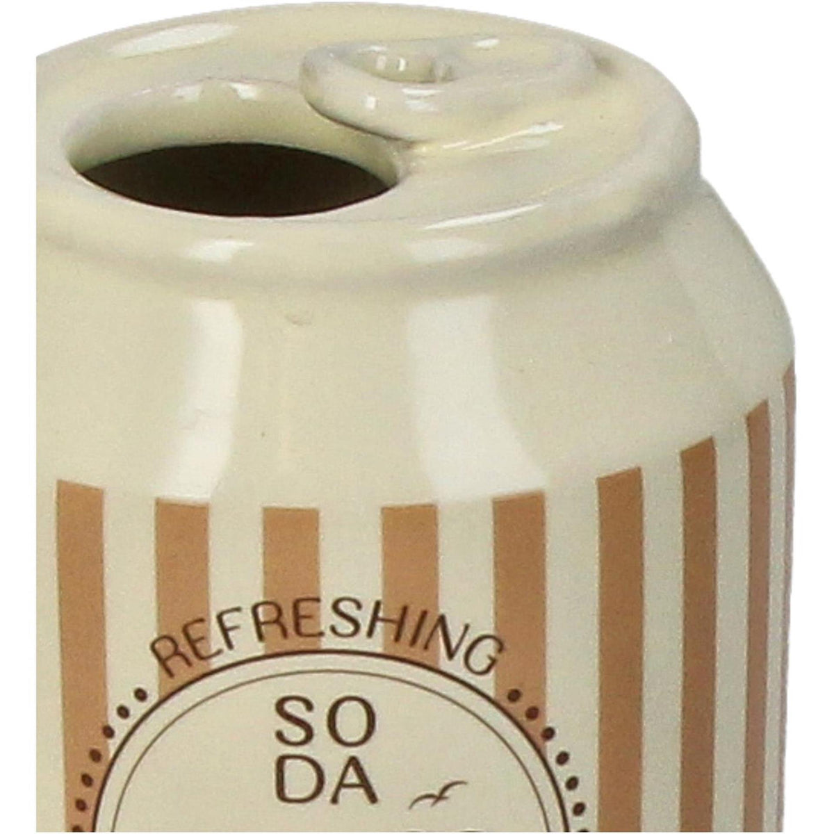 Kersten vaas soda can sol fine aardewerk 7x7x11.3cm