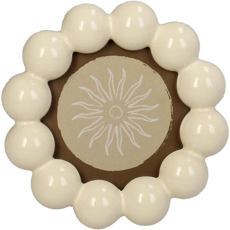Kersten fotolijst bolletjes polyresin ivory 6x9cm 4ass