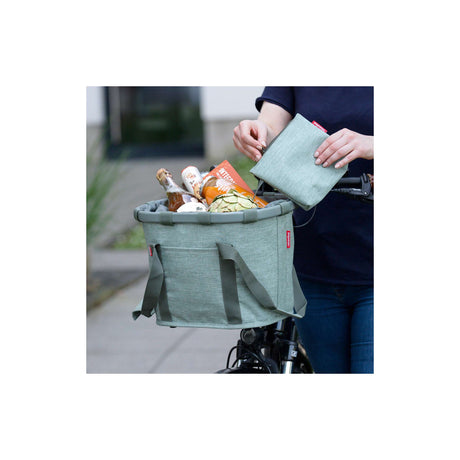 Klickfix reisenthel mandtas 15l twist salie groen