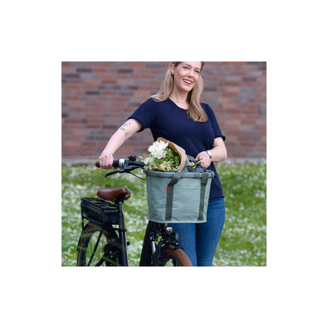 Klickfix reisenthel mandtas 15l twist salie groen