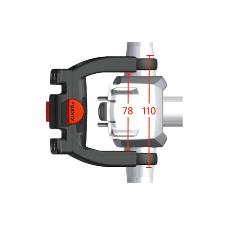 Stuuradapter KlickFix E-Bike Oversized (Kf349)