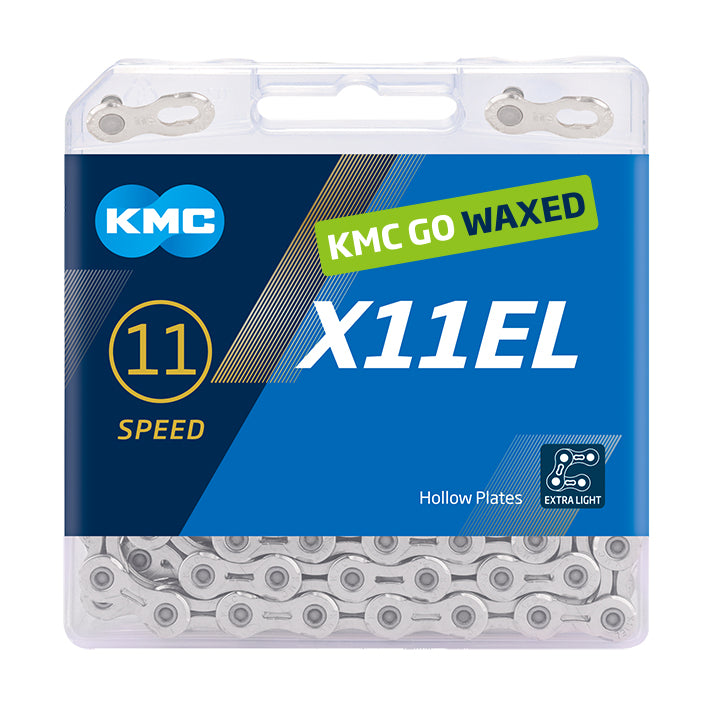 KMC Ketting X11el Silver 118S voksede