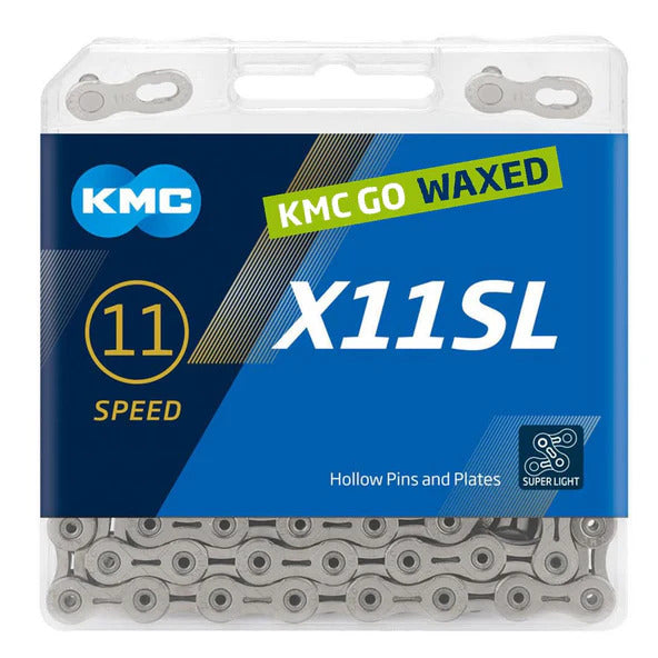 KMC Ketting X11SL Silver 118S