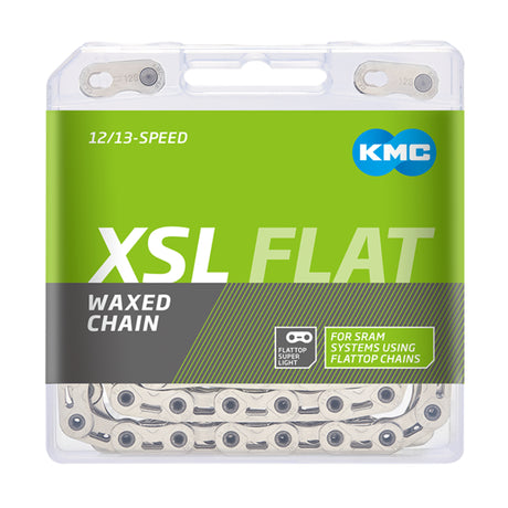 Kmc x-flat sl sil chain. 12 13 fach 126gl waxed