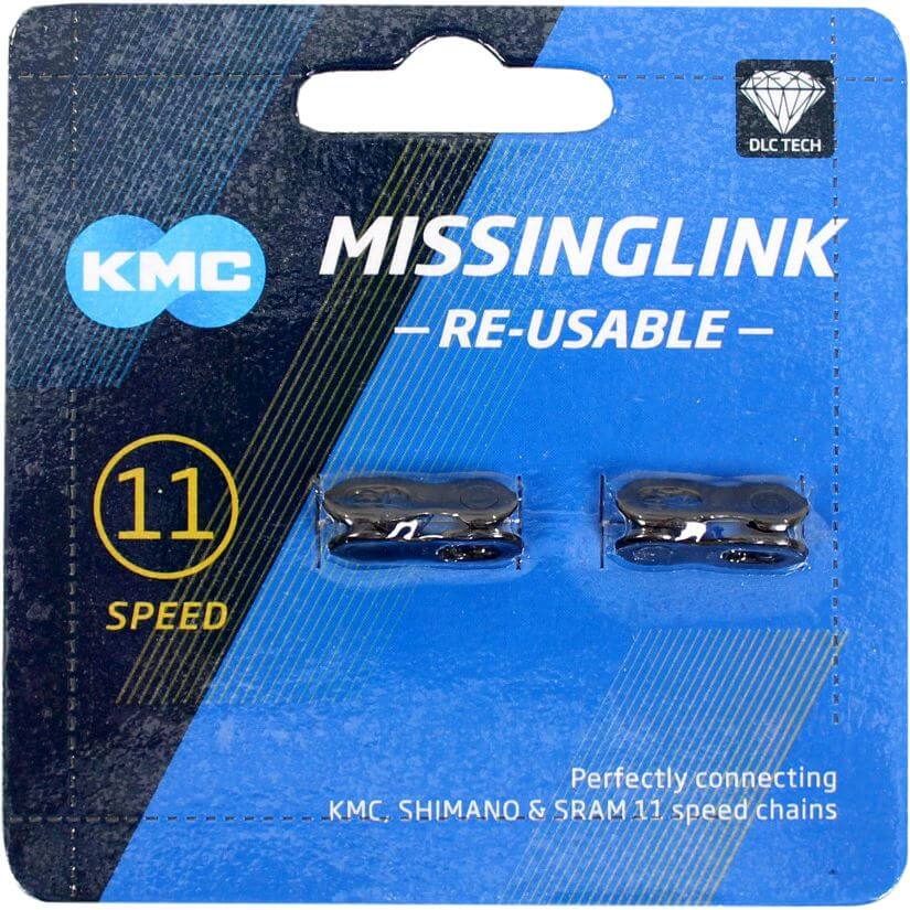 KMC Missing Link 11 DLC - 5,65 mm - Zwartkmc - Fahrradkettenanschluss